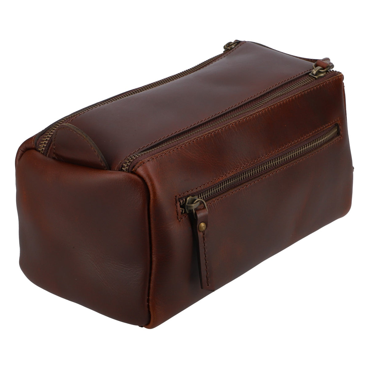 Botucal Rum Bag Genuine Buffalo Leather Leather Bag Work Bag Office Bag Brown 26x12x13 cm – View 3