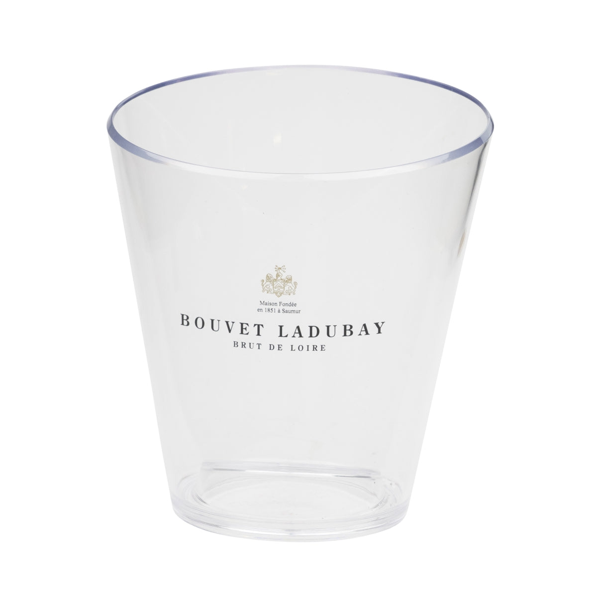 Bouvet Ladubay Wine Bottle Cooler Ice Cube Container Single Transparent