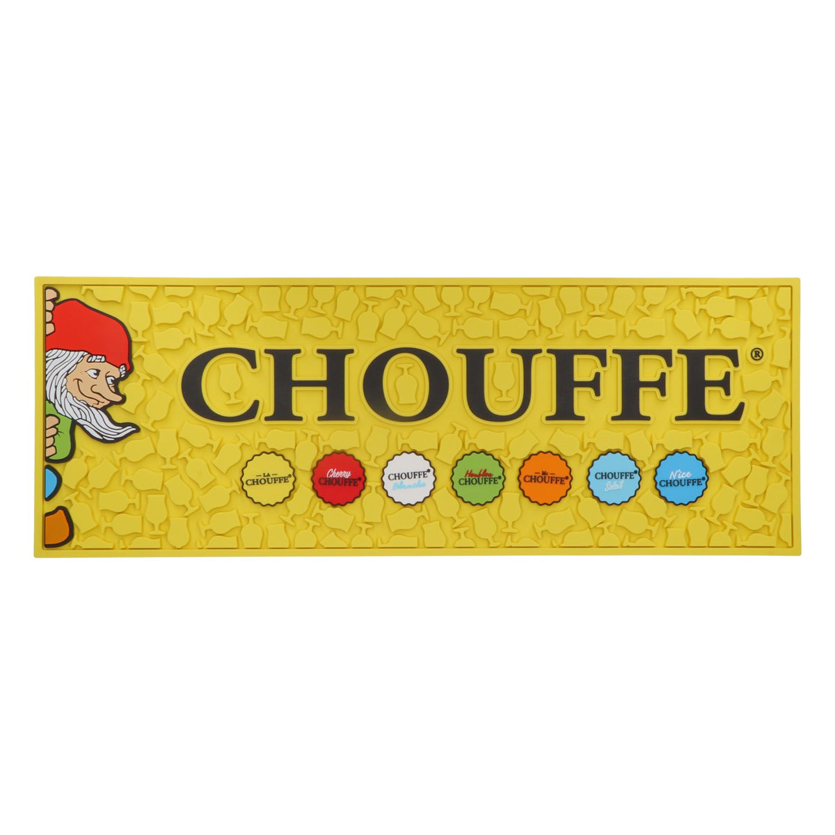 Brasserie D'Achouffe Beer Coaster Bar Mat Drip Mat Bar Accessories Yellow