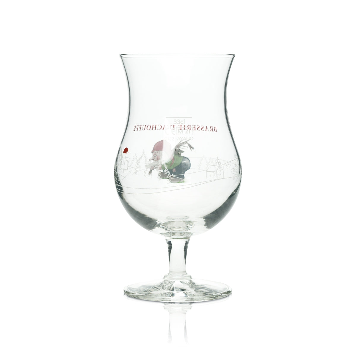 Brasserie D' Achouffe Beer Glass 0.33l Half Pint Craft Beer Dwarf Glasses – View 2