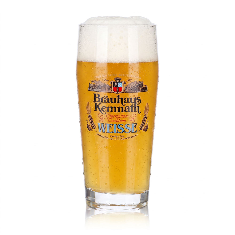 Brauhaus Kemnath Beer Glass, 0.4 L Mug, Weisse