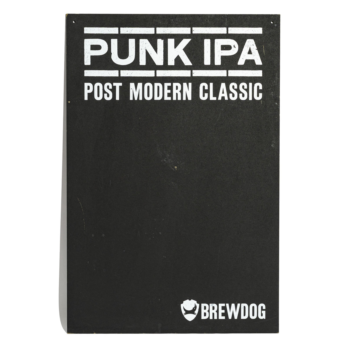 Brewdog Beer Chalkboard 60x40 cm Punk IPA Black, B-grade, used