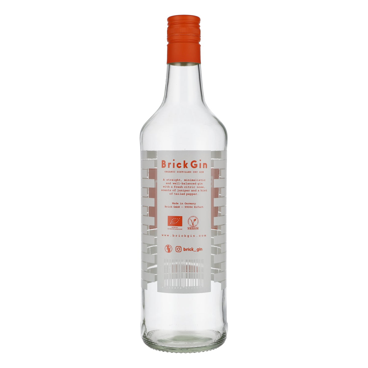 Brick Gin display bottle EMPTY decorative bottle display bottle 1l – View 3