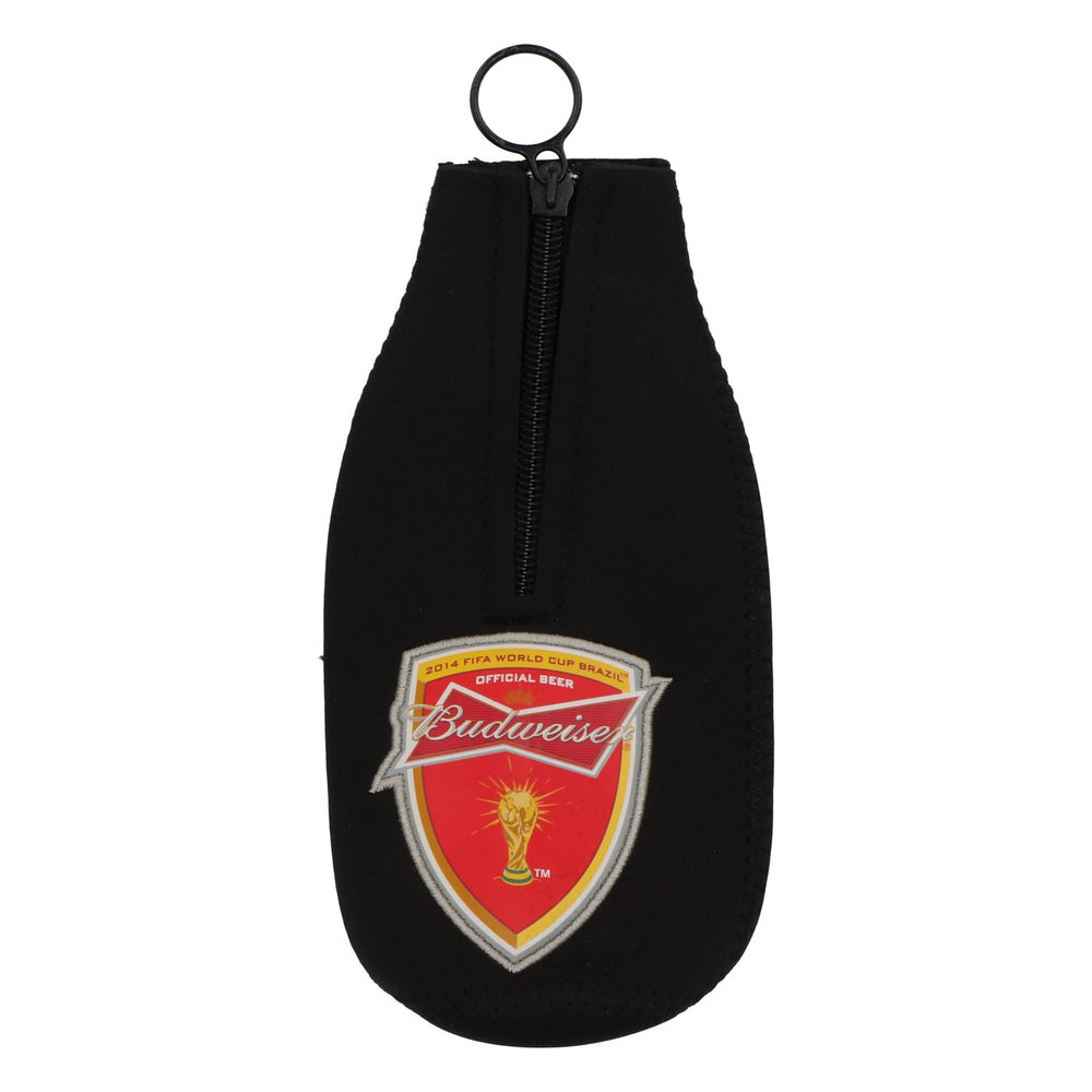 Budweiser Beer Zipper Pouch FIFA 2014 Rise as One Black