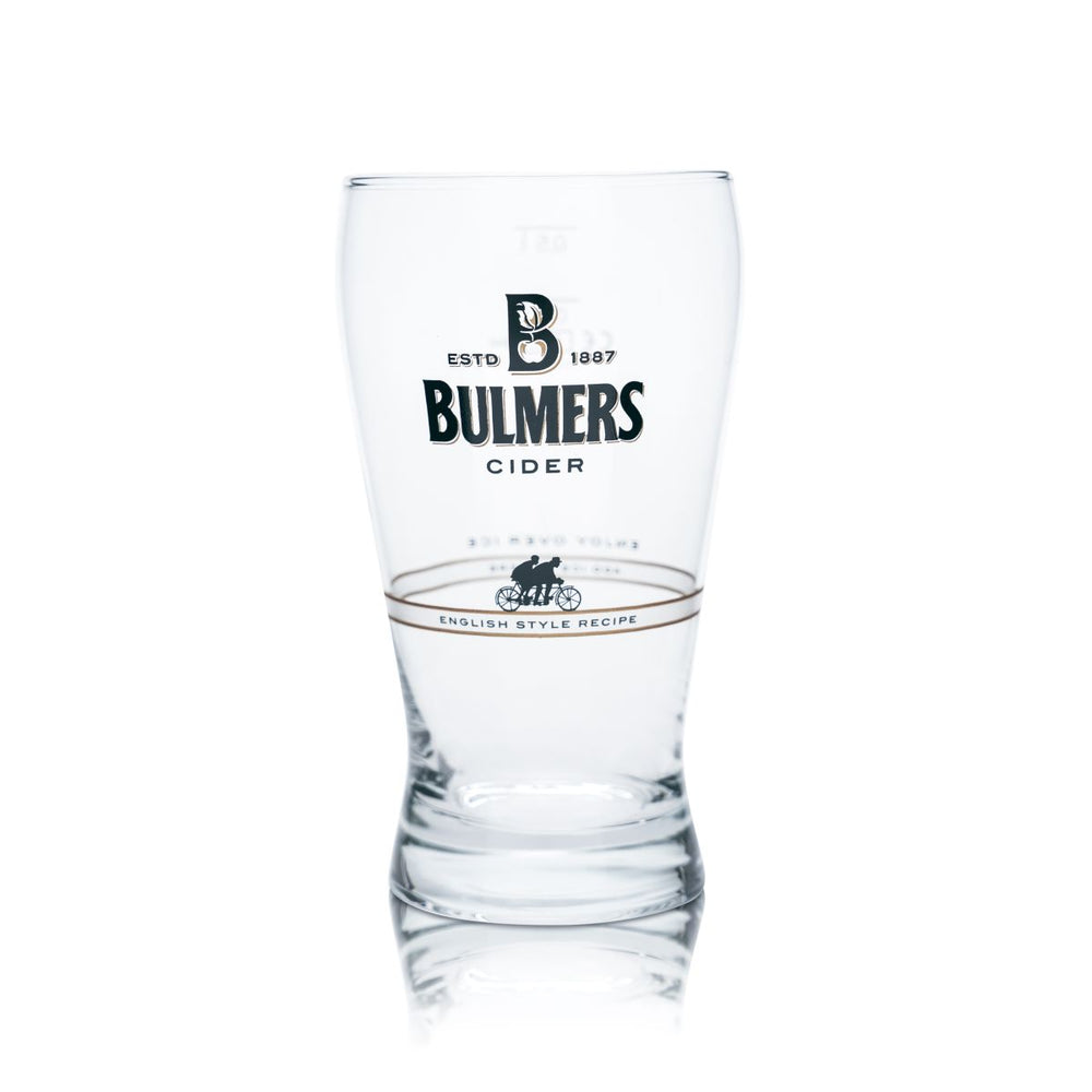 Bulmers Cider Beer Glass 0,5l Pint Glass Willi Mug Irish Brewery Original Glasses