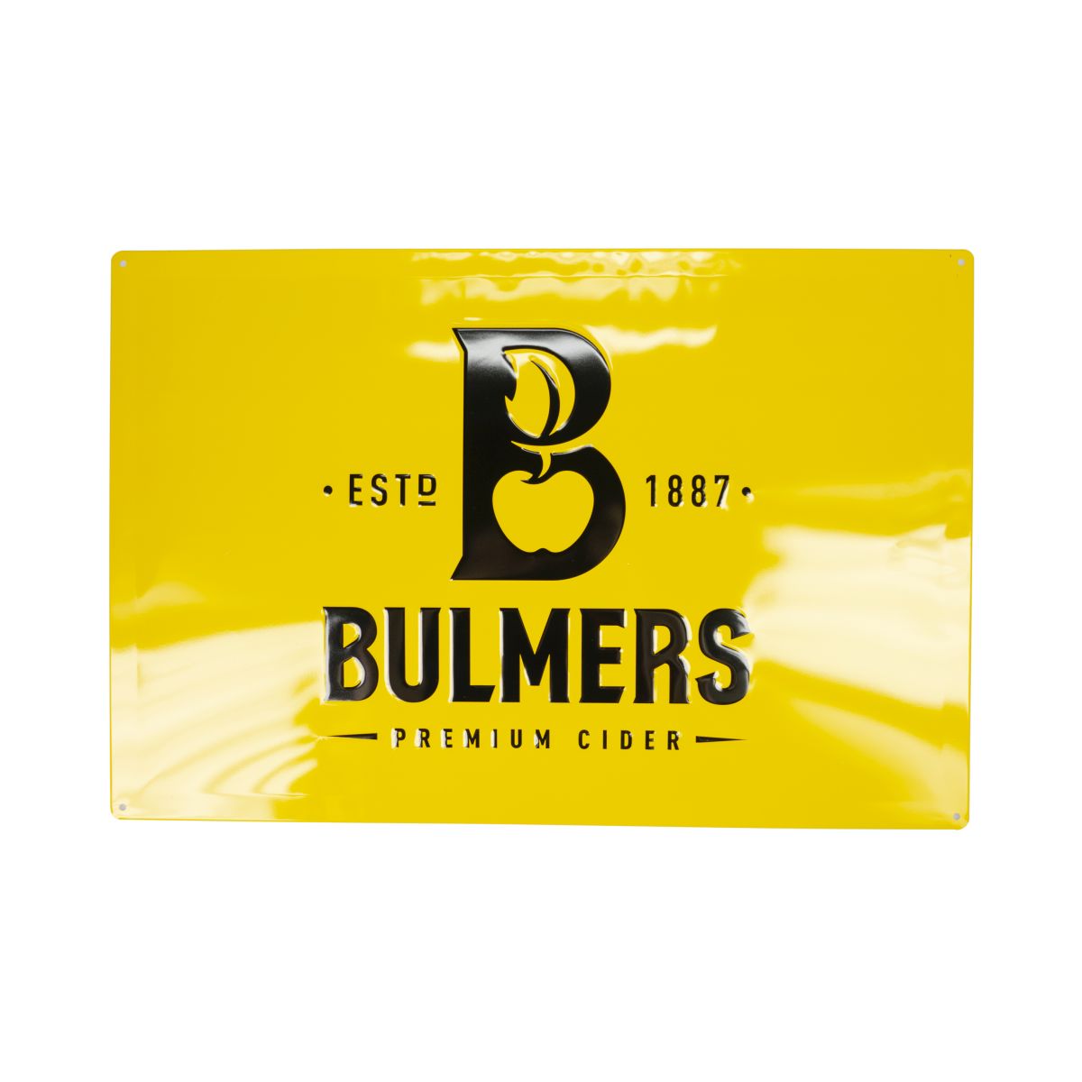Bulmers Cider Tin Sign 60x40 cm Yellow Wall Sign Advertising Decoration