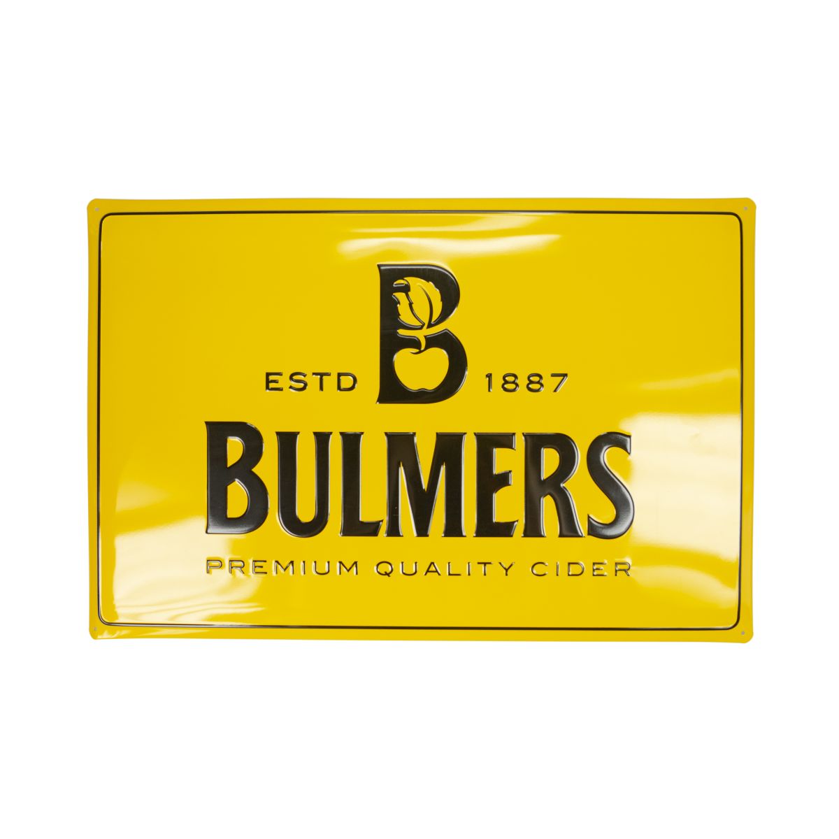 Bulmers Cider Tin Sign Wall Sign 59x39 cm Yellow Decoration Advertising