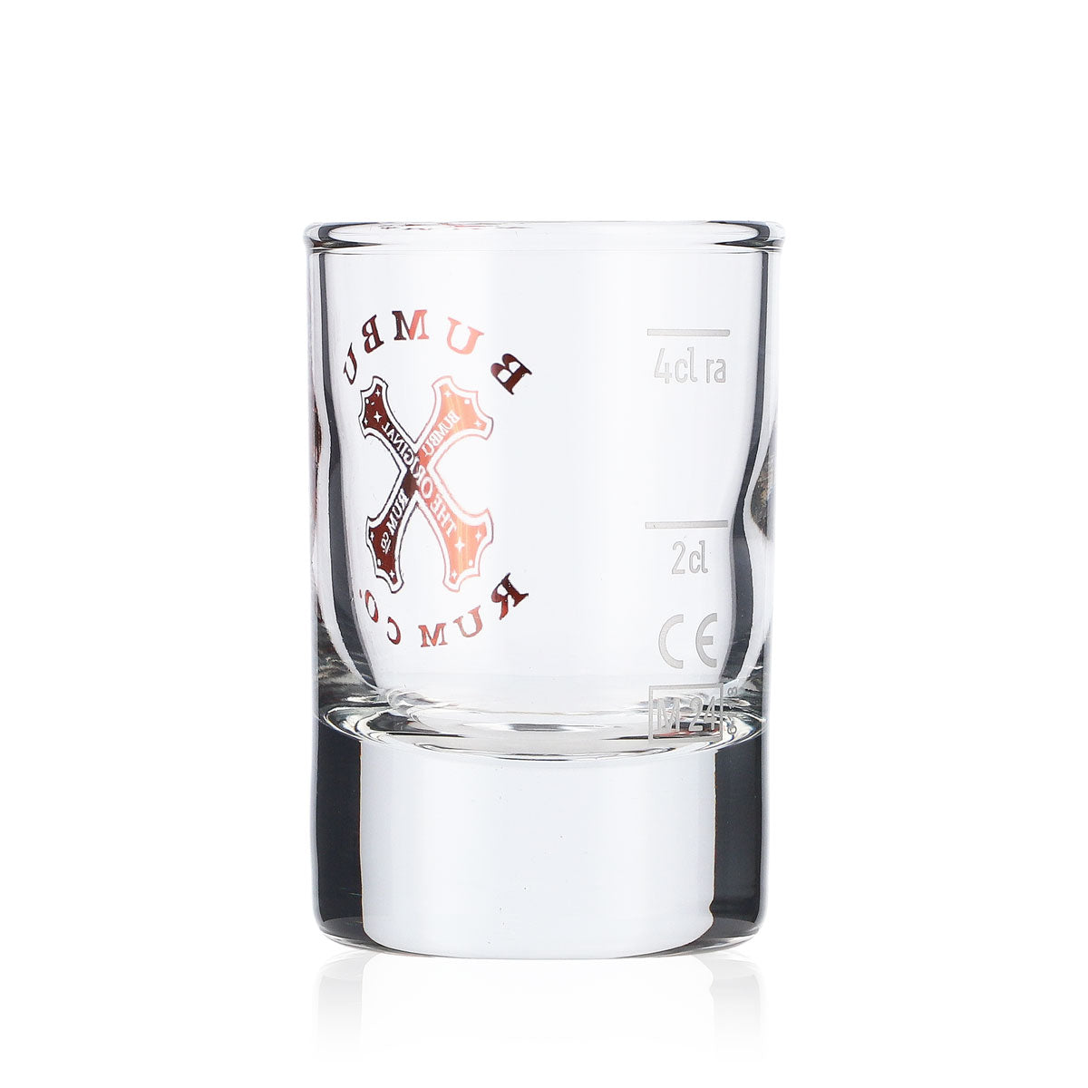 Bumbu Rum Glass Shot Glass Stamper Short 2cl 4cl Rastal side – View 3