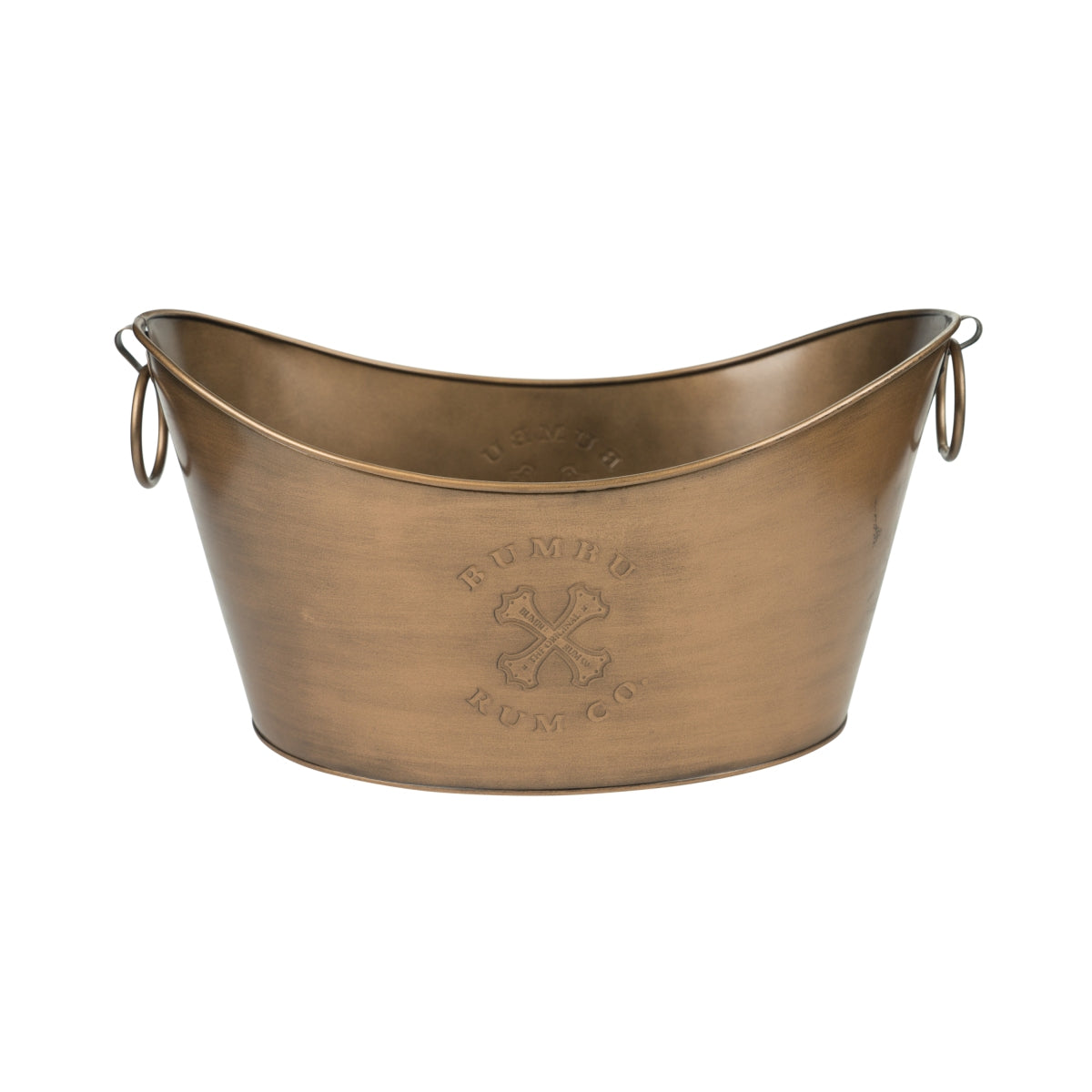 Bumbu Rum Cooler Bottle Ice Cube Box Container Tub Copper Design Bar – View 3
