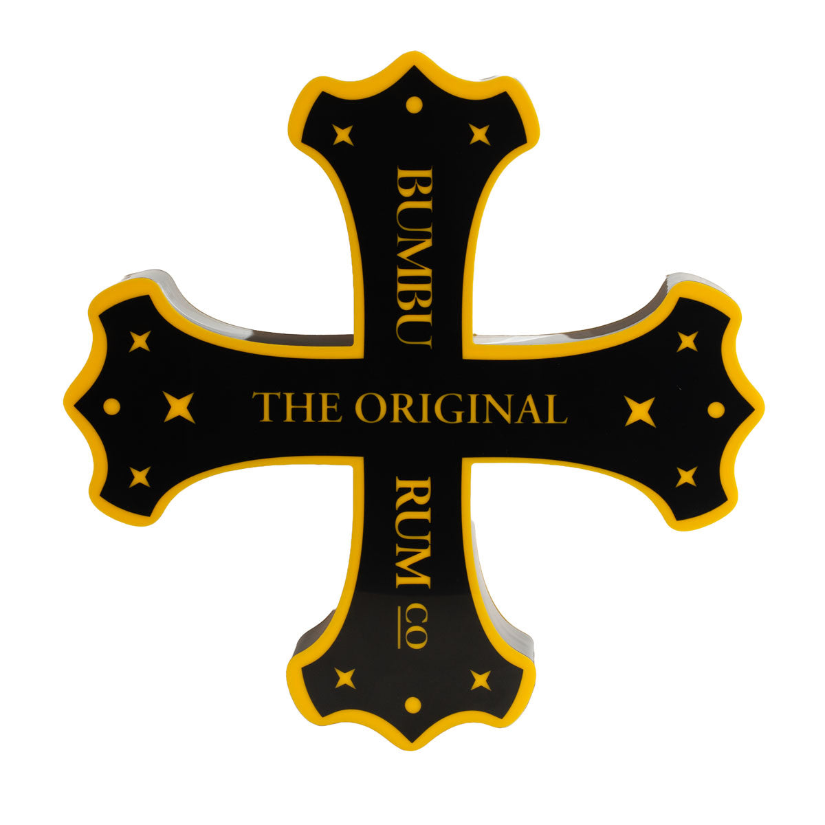 Bumbu Rum LED illuminated sign Illuminated advertising Glorifier Cross Bottle Light – View 3