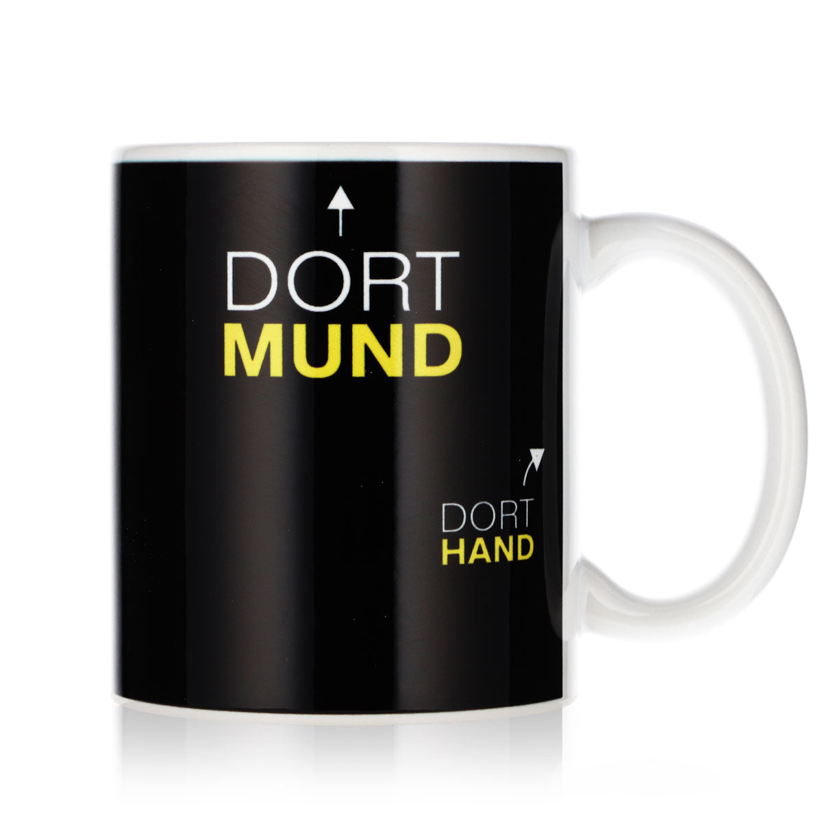 BVB Merchandise Miscellaneous Glass 0.36 L Coffee Mug with BVB Logo, Ceramic Mug – View 3