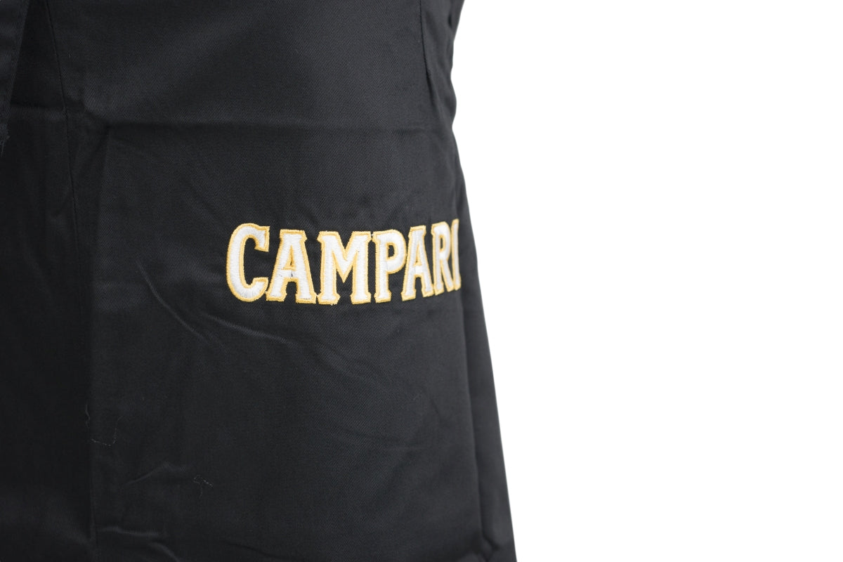 Campari waiter apron, waist tie, long pockets, service, waiter, bar, catering – View 2