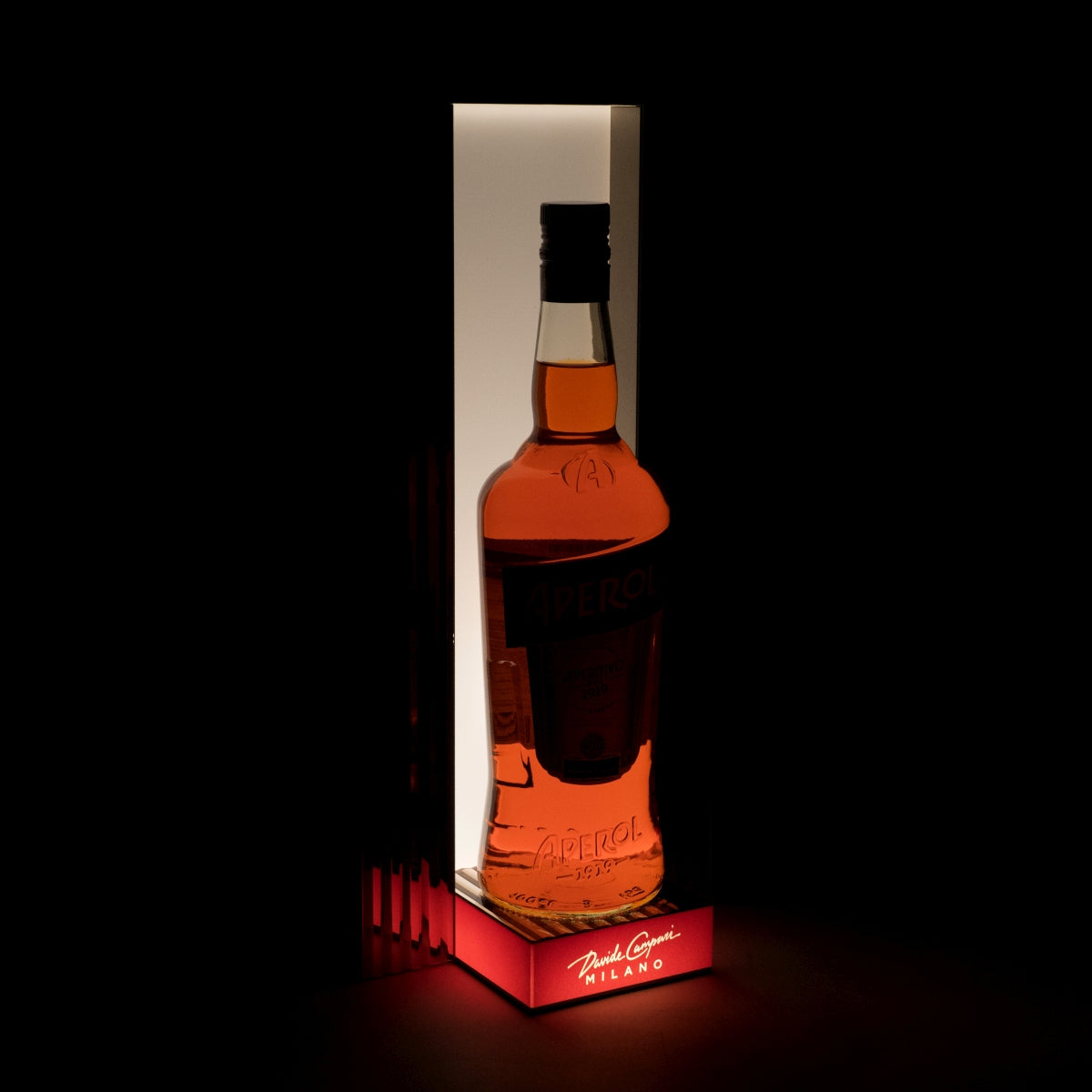 Campari LED Glorifier Milano Display Stand Decorative Luminated Bottle Presenter – View 2