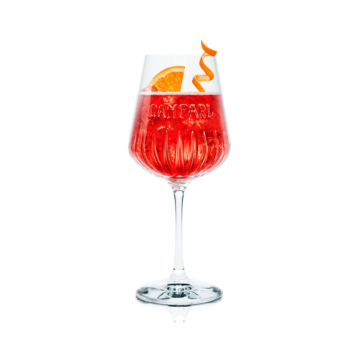 Campari Liqueur Bar Bundle Set I consisting of 2x Milano wine glasses and 2x coasters – View 2