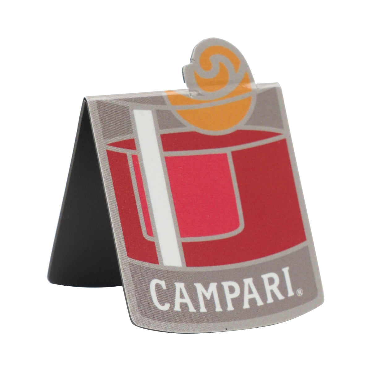 Campari liqueur bookmark 5x2cm plastic book stand beach Negroni vacation
