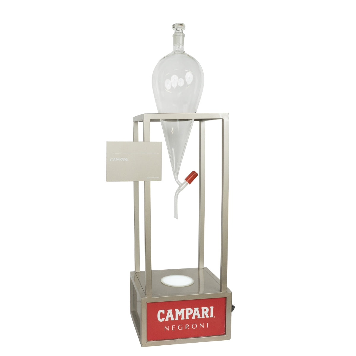 Campari Negroni Bubble Pourer LED Carafe Glass Pourer Glorifier Neon Sign