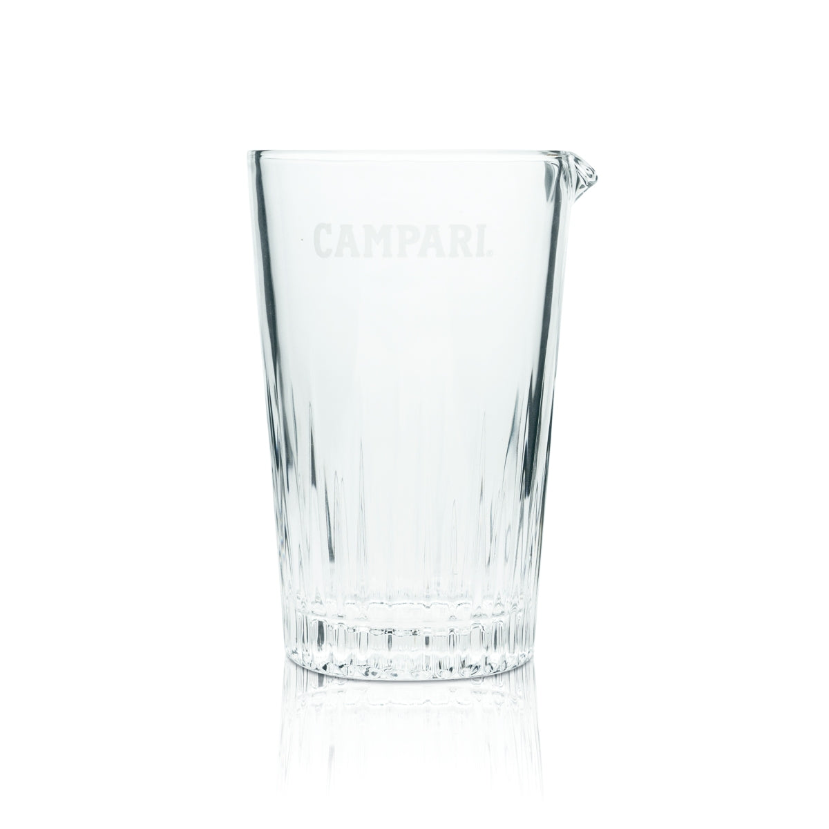 Campari Spritz Mixer Glass 0.55l Relief Crystal Cocktail Bartender Aperitif Bar