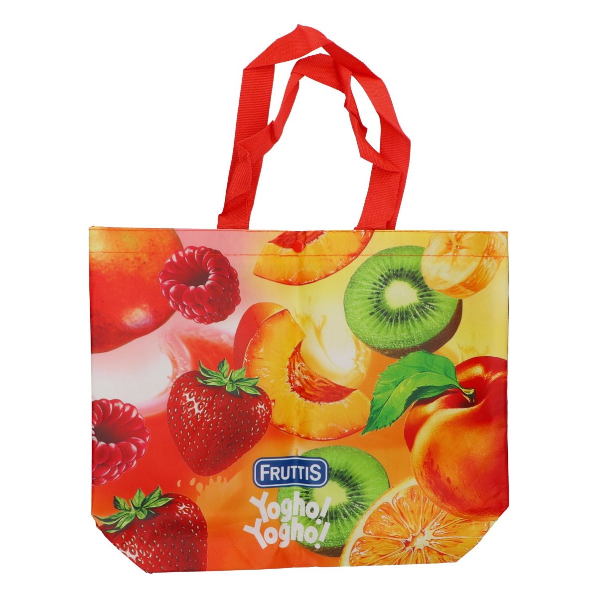 Campina Fruttis Tote Bag with Fruit Design—Reusable Shopping Bag – View 2