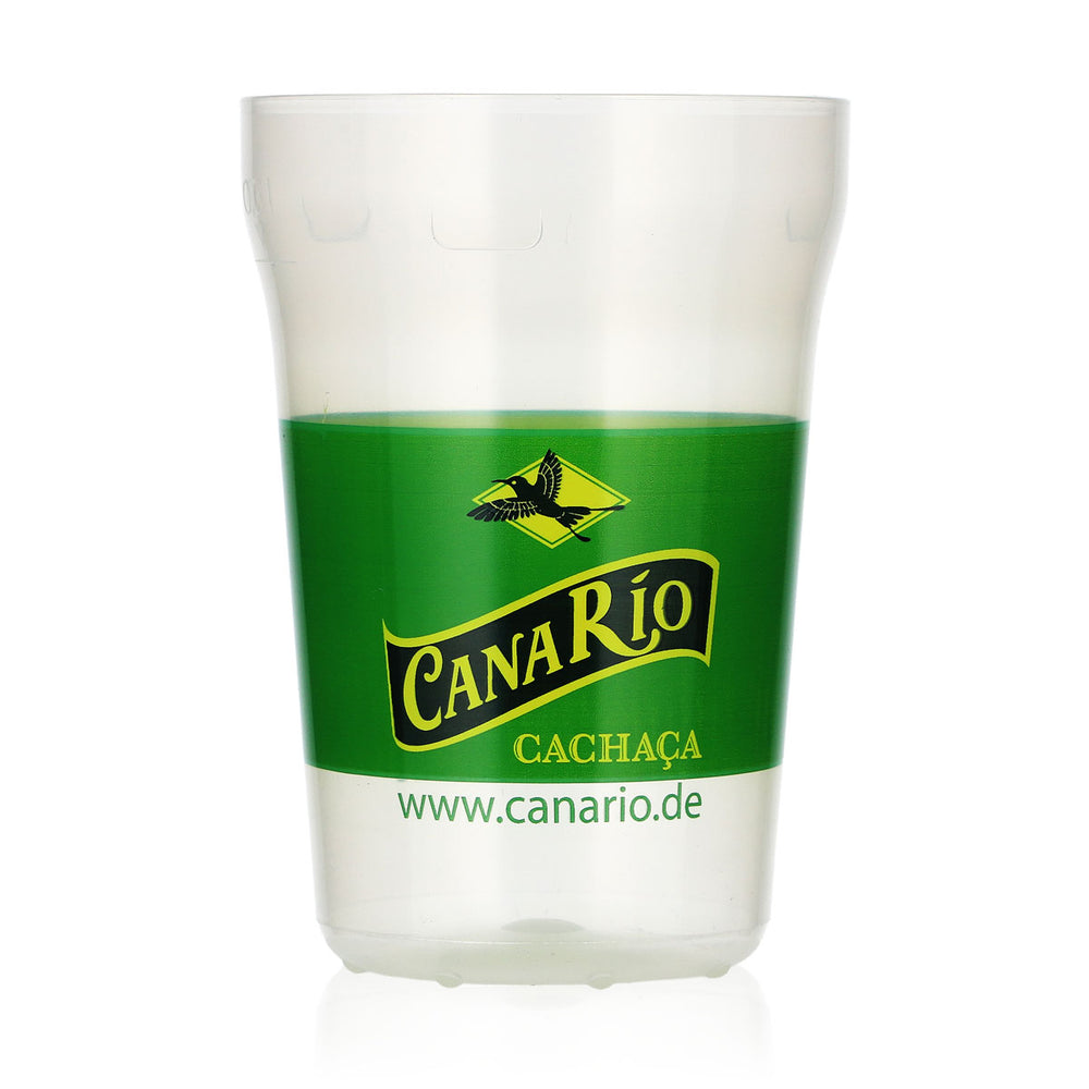 Canario Rum Glass 0.3 L Plastic Brazil Reusable Cup