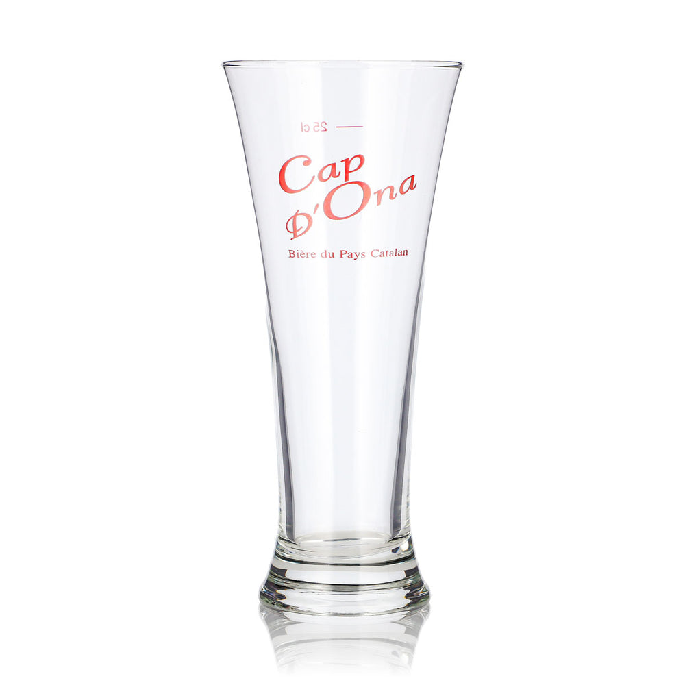 Cap d'Ona Beer Glass 0.25 L Long Drink "Biere du Pay Catalan" Tumbler