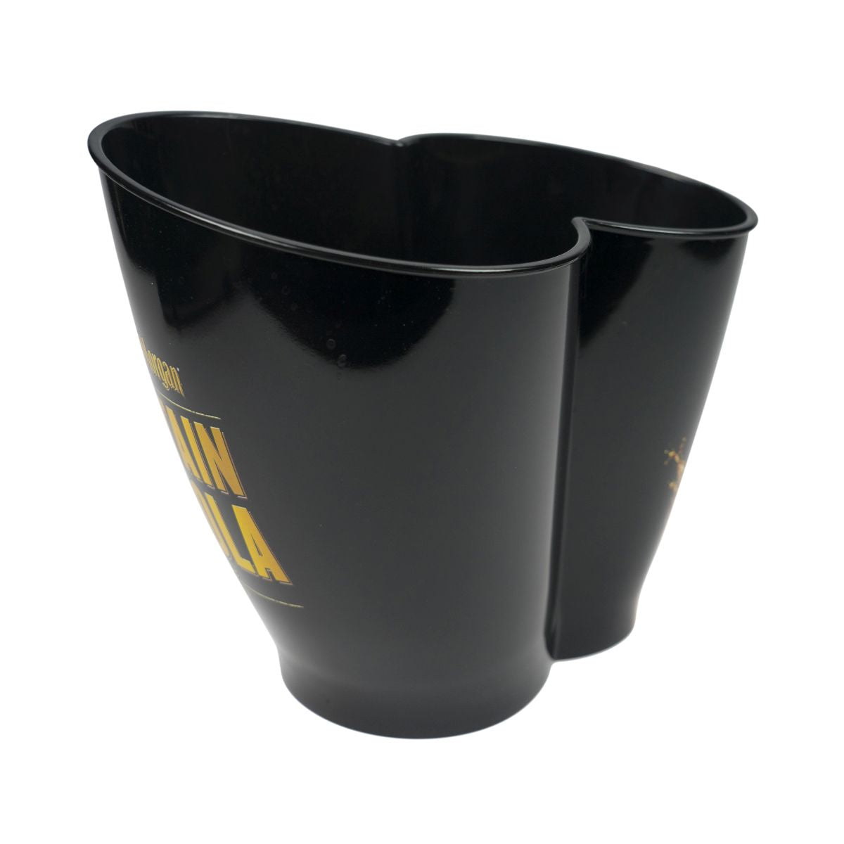 Captain Morgan Cooler Ice Bucket Black for Bottles Drinks Captain & Cola – View 3
