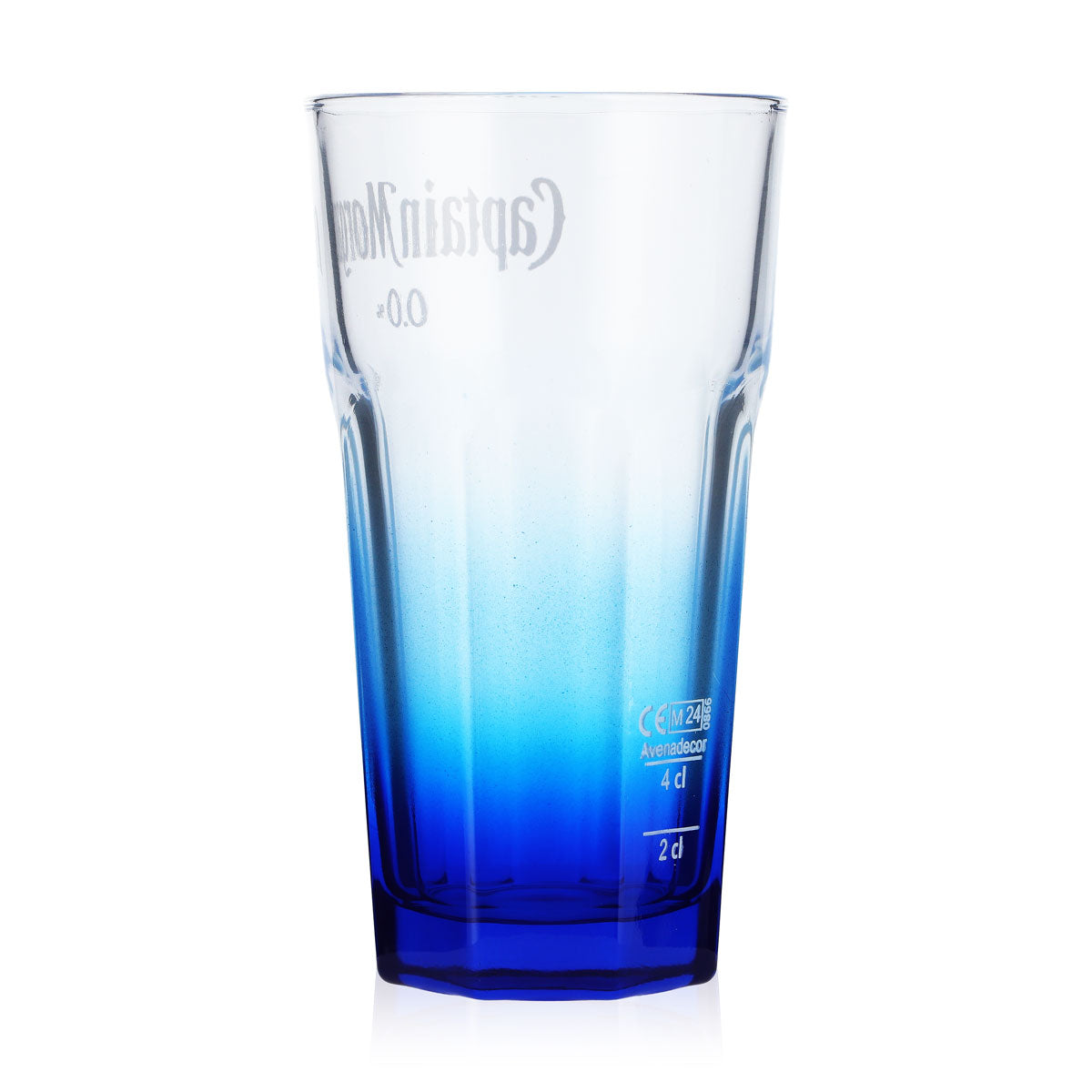 Captain Morgan Rum Glass 4cl Glasses Long Drink Glass Alcohol-free 0.0% Blue – View 3