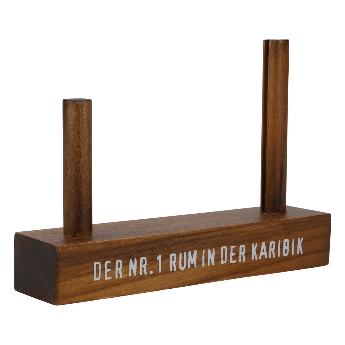 Captain Morgan Rum Table Display Menu Card Holder Wood The No. 1 Rum