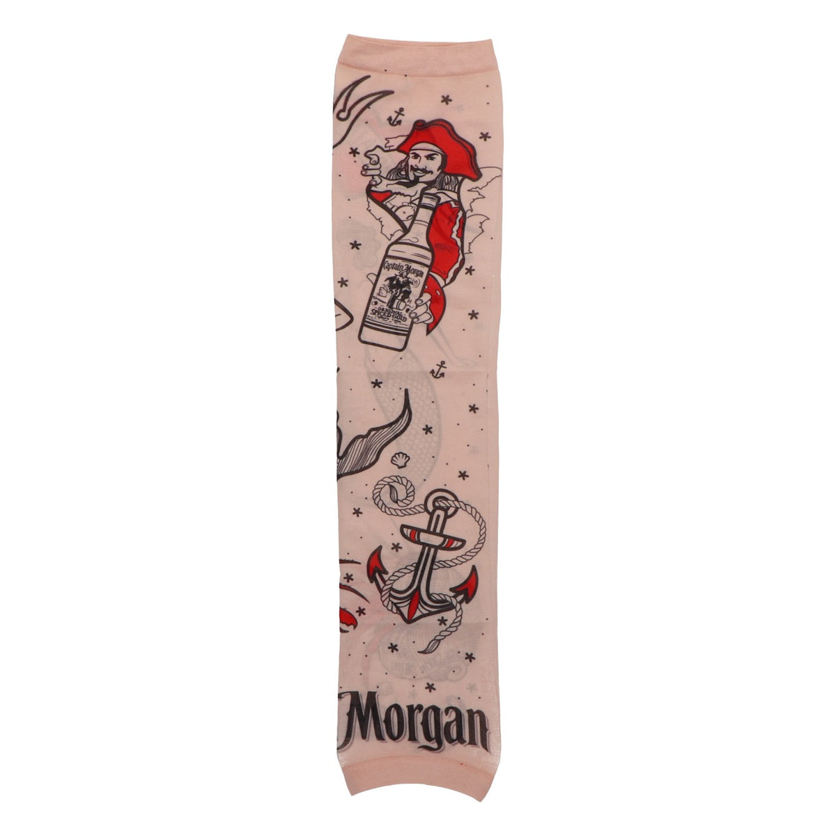 Captain Morgan Tattoo Arm Sleeve for Pirates, Sailors, and Party Fans – View 4