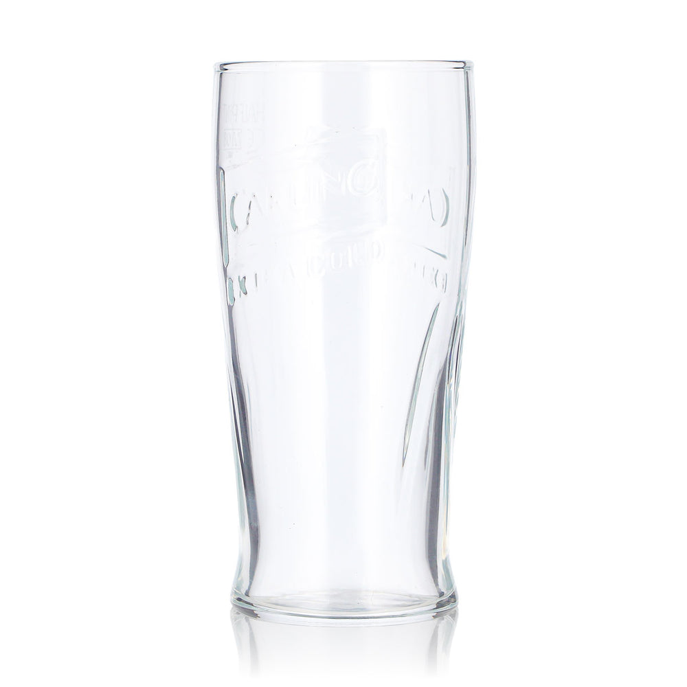 Carling Beer Glass 0.3 L Long Drink Extra Cold Half-Pint Beer Glass, Goblet, Seidel