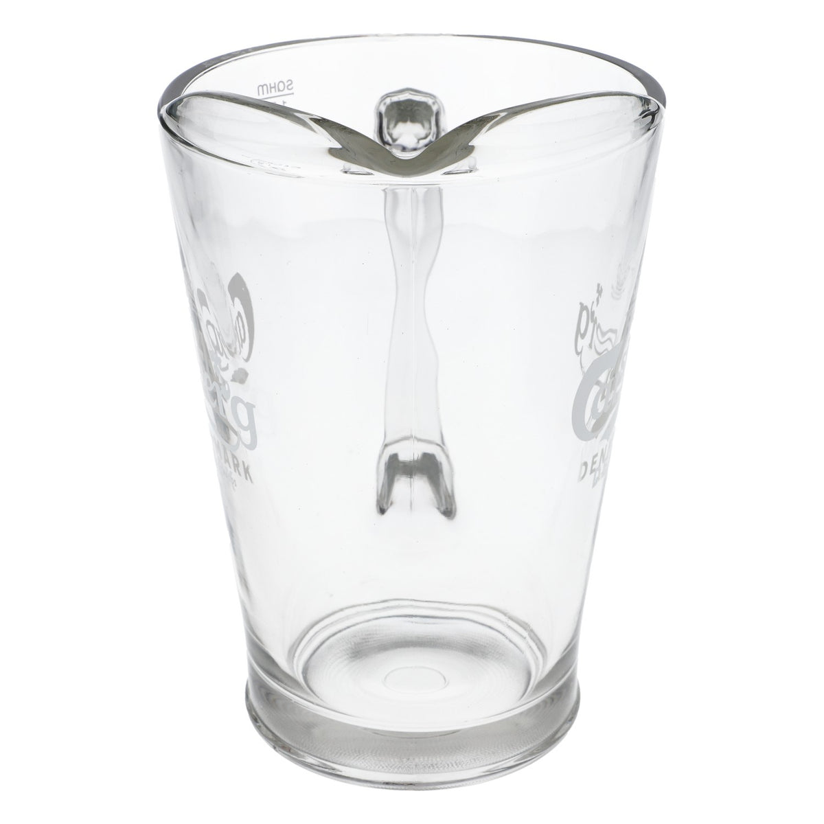 Carlsberg Beer Glass Carafe Pitcher Real Glass Pourer Party Logo Horizontal – View 5