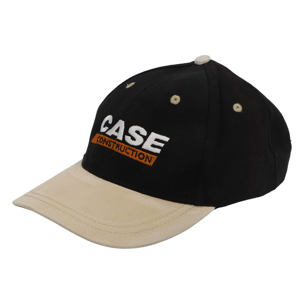 Case Construction USA baseball cap trucker cap motif "Alcantara" black