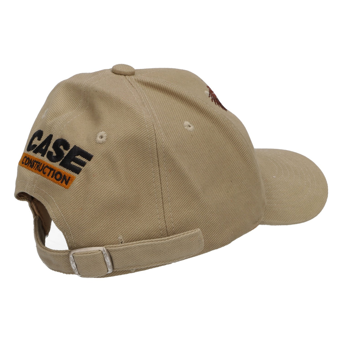 Case Construction USA baseball cap Trucker cap with "eagle beige" motif – View 4