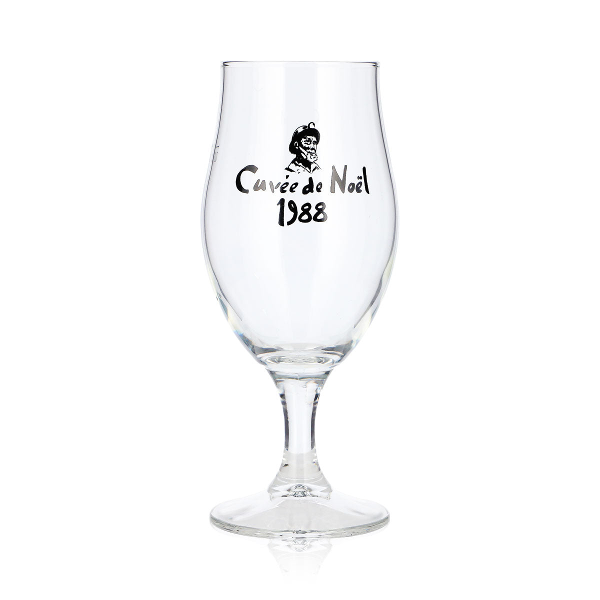 Castelain Beer Glass, 0.25 L, Cuvée Noël 1988 Goblet
