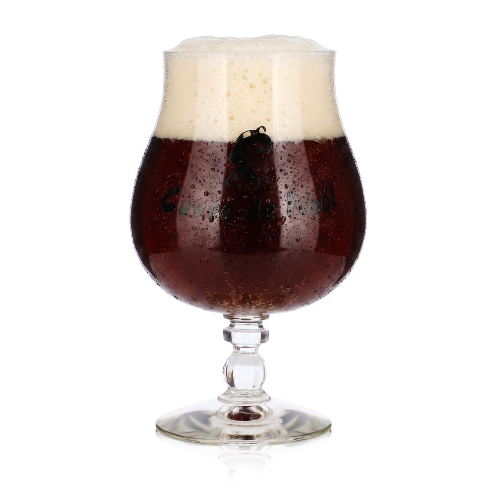 Castelain Beer Glass, 0.5 L, "Cuvée de Noel" Durobor