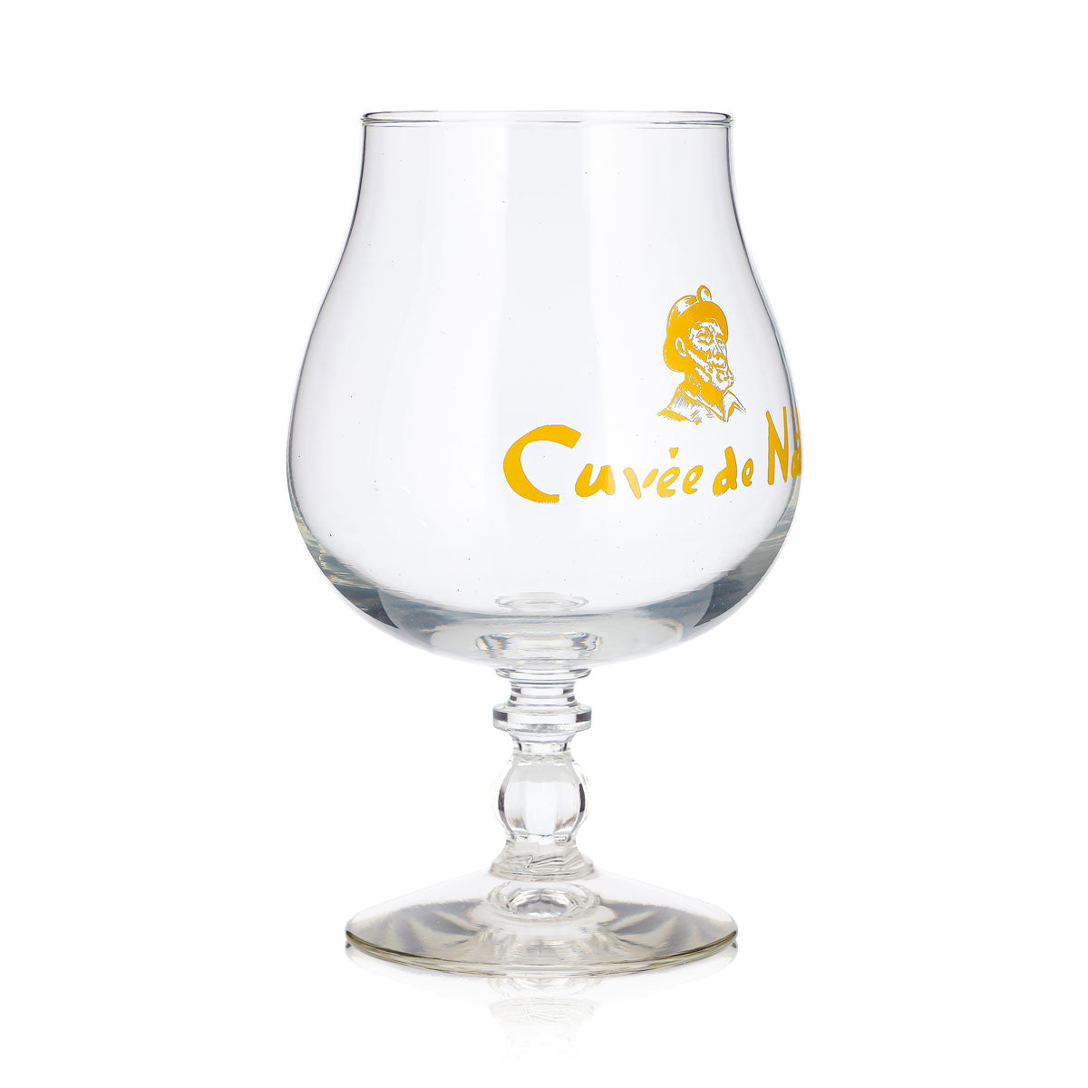 Castelain Beer Glass, 0.5 L, "Cuvée de Noel" Swivel Glass in Yellow Durobor Windsor – View 3