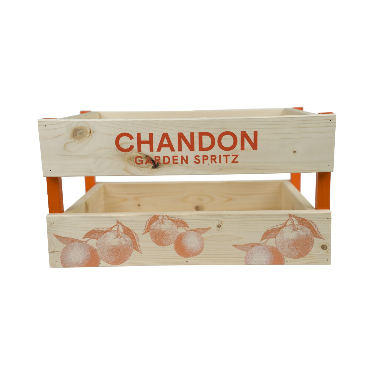 Chandon Garden Spritz Champagne Wooden Box 48x33cm Box Moet Decoration Garden Bar – View 4