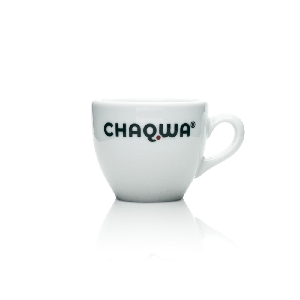 Chaqwa Coffee Cup White 0.08 L Espresso Cafe Tableware Ceramic Bar
