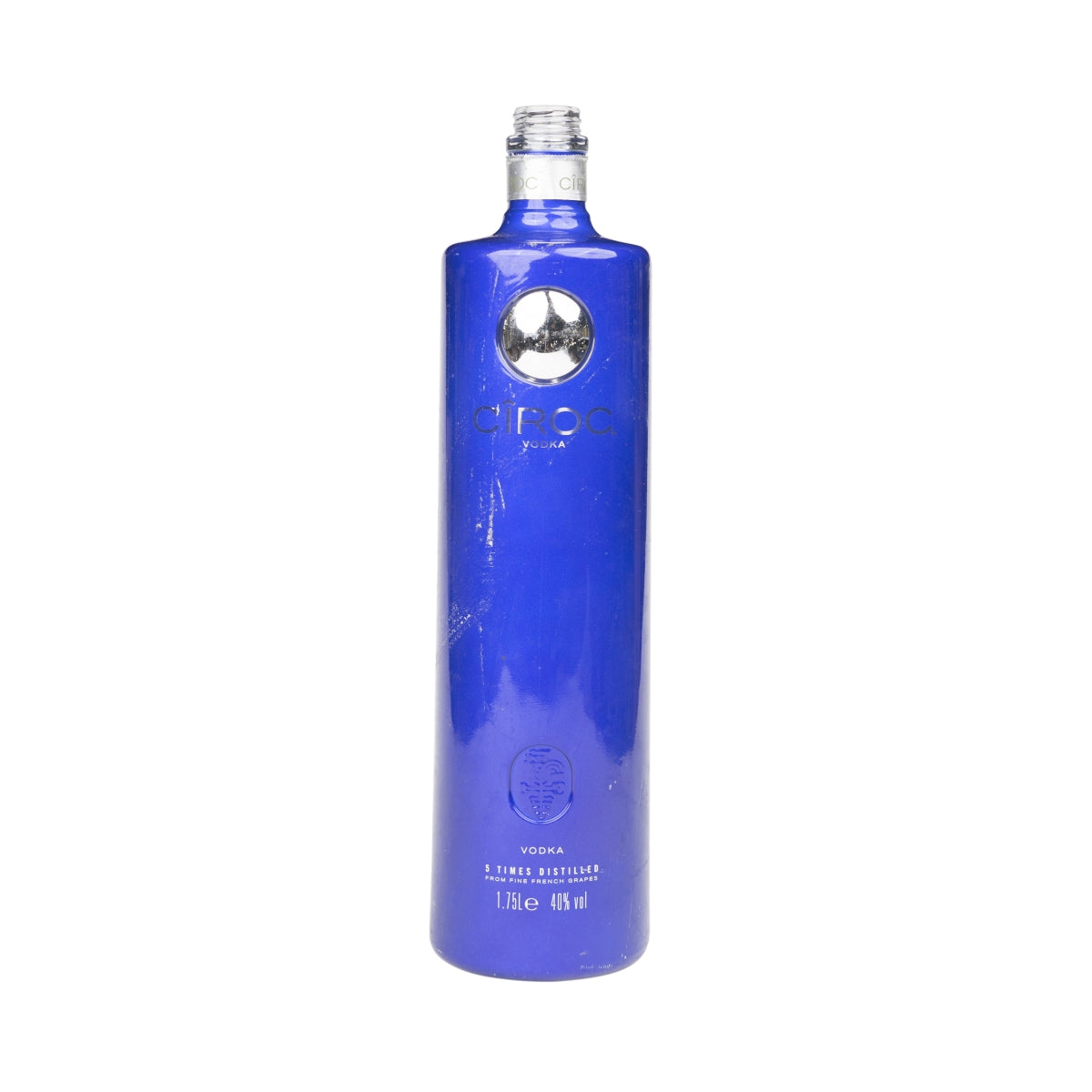 Ciroc Vodka Bottle 1.75 L EMPTY Used Ultra Premium Vodka Blue Decoration Crafting