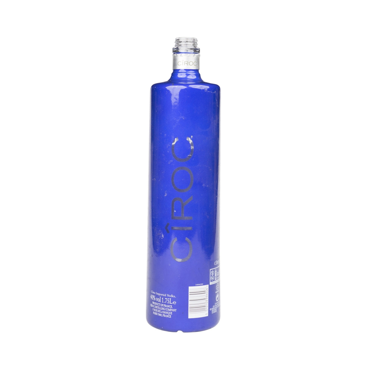 Ciroc Vodka Bottle 1.75 L EMPTY Used Ultra Premium Vodka Blue Decoration Crafting – View 2