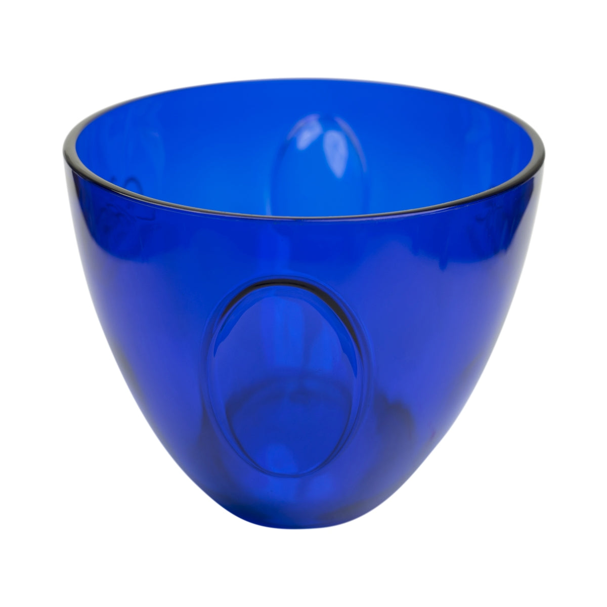 Ciroc Vodka Cooler Blue Magnum Open Ice Cube Container Bucket Bar Ice Box Silver – View 3