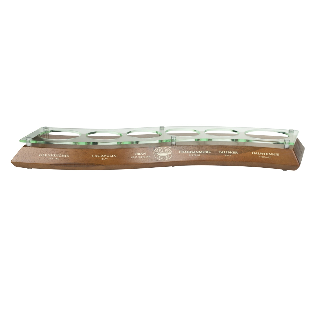 Classic Malts Selection Whiskey Glorifier Stand Display Show Bottle Wood – View 3