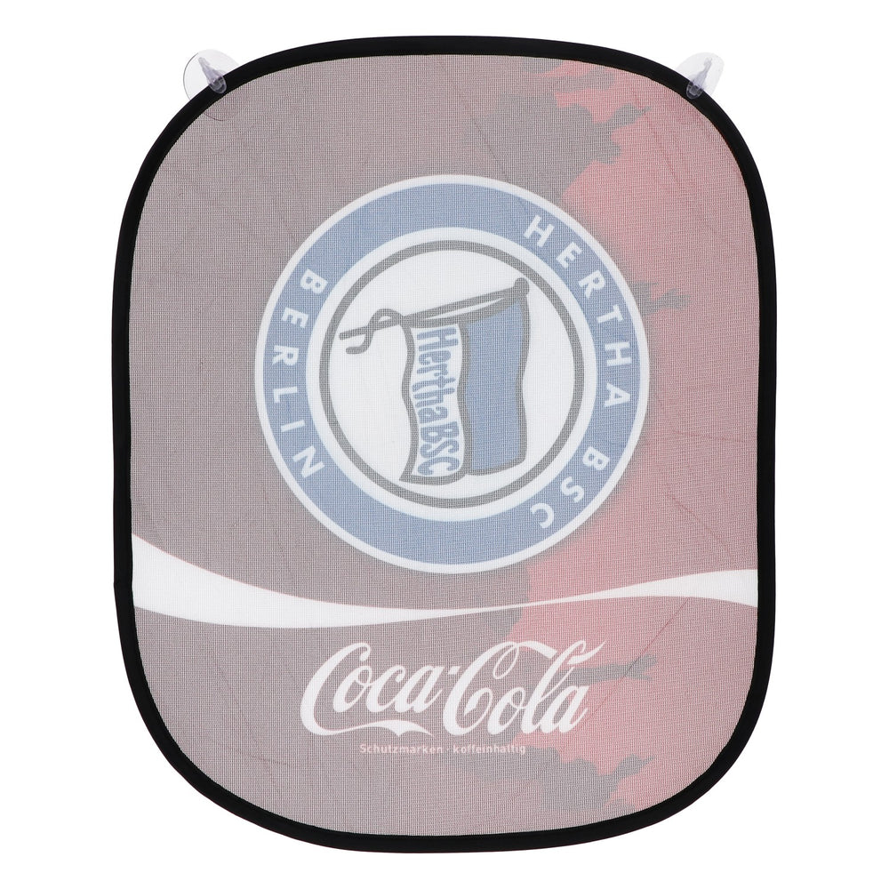 Coca Cola Car Sunshade Sun Visor Side Window "Herta BSC Berlin"