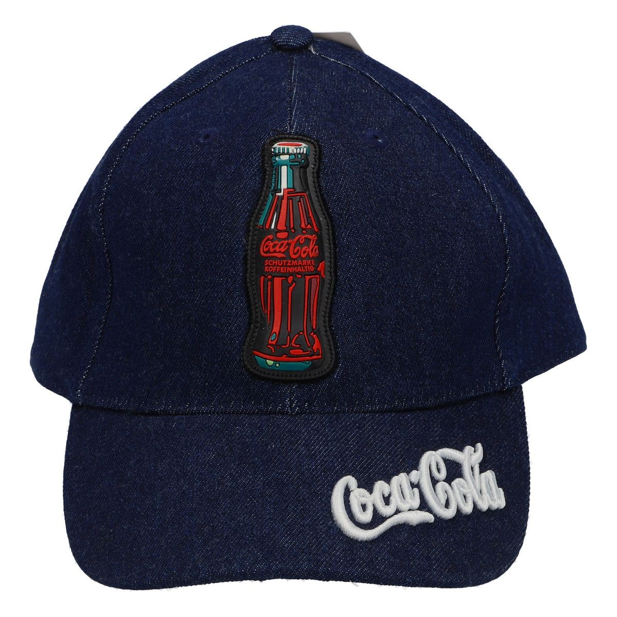 Coca Cola baseball cap trucker cap Genuine denim high-quality embroidery – View 2