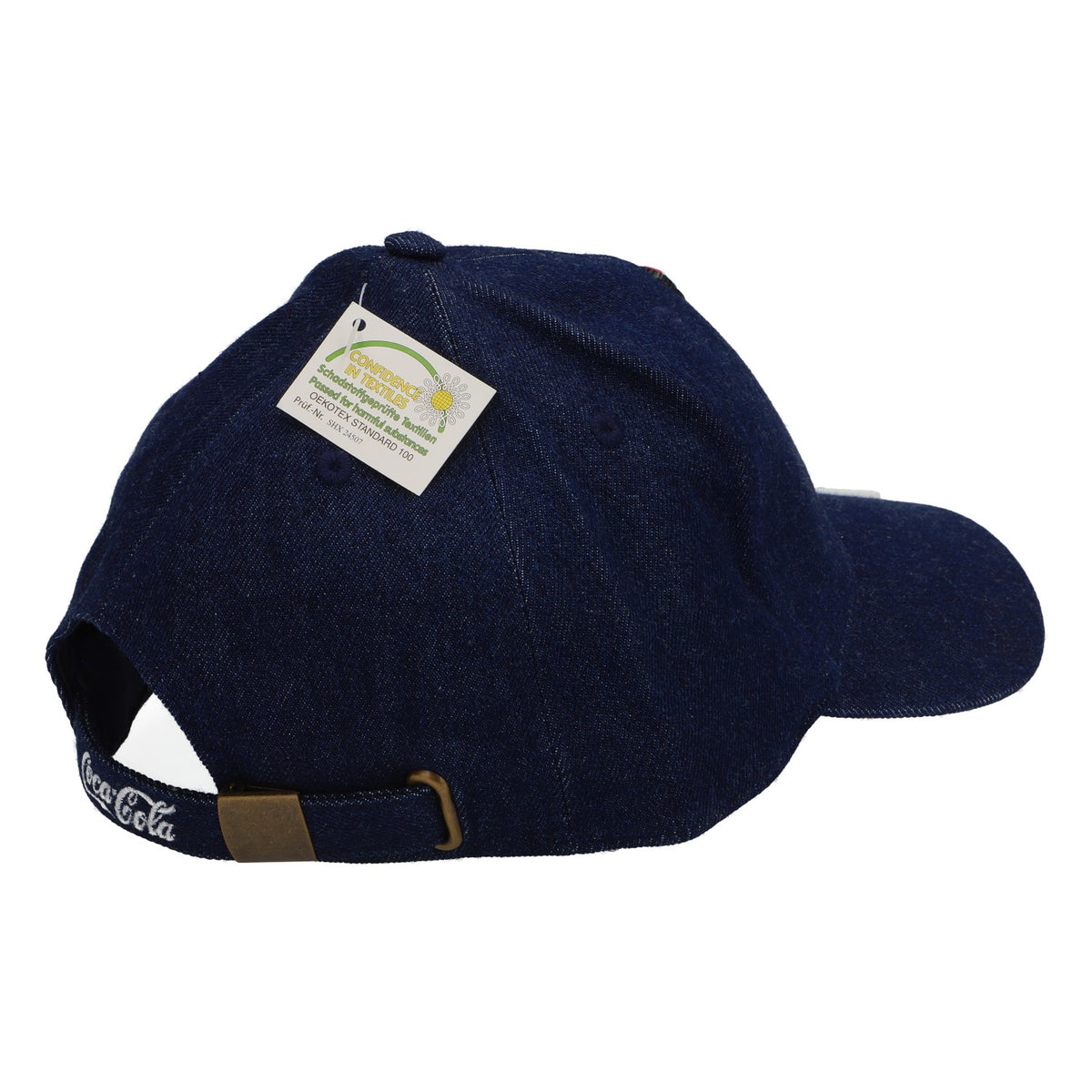 Coca Cola baseball cap trucker cap Genuine denim high-quality embroidery – View 4
