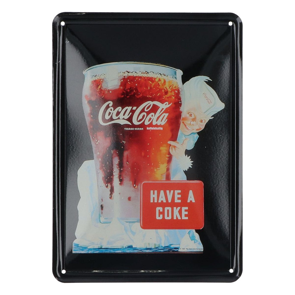 Coca Cola Metal sign 15x10cm Advertising sign Have a Coke Wall decoration Merch Advertising