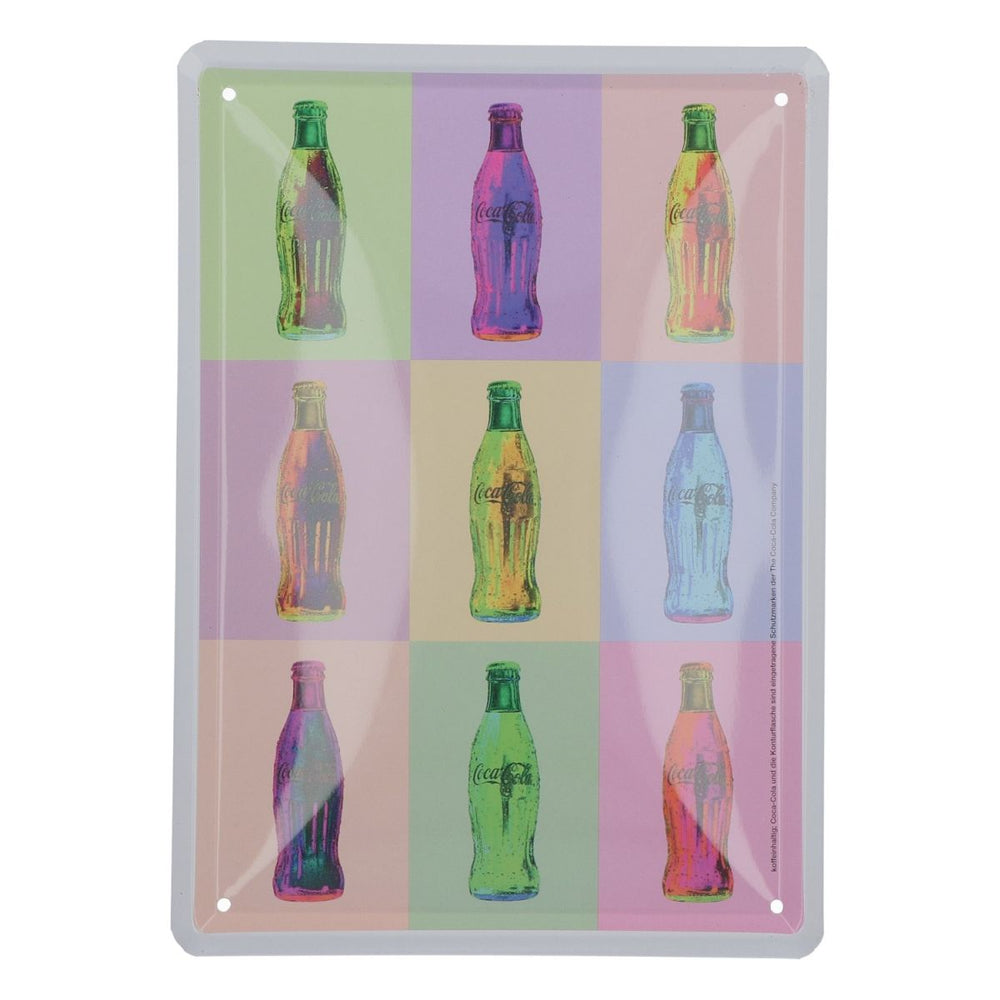 Coca Cola Tin Sign Bottles Colorful 21x15cm Advertising Sign Wall Decoration Merchandise