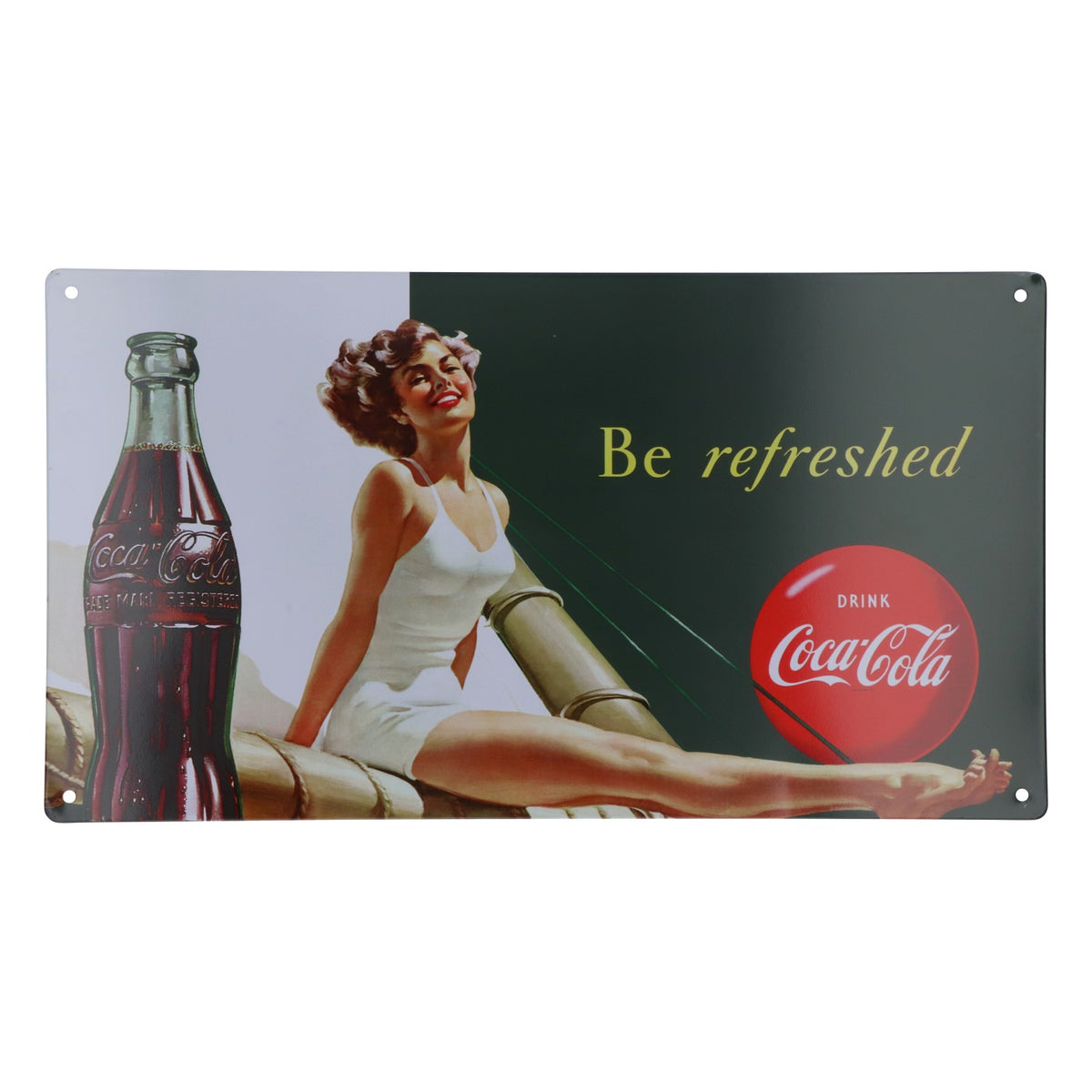 Coca Cola Tin Sign Advertising Tin Sign Wall Decoration Refresh
