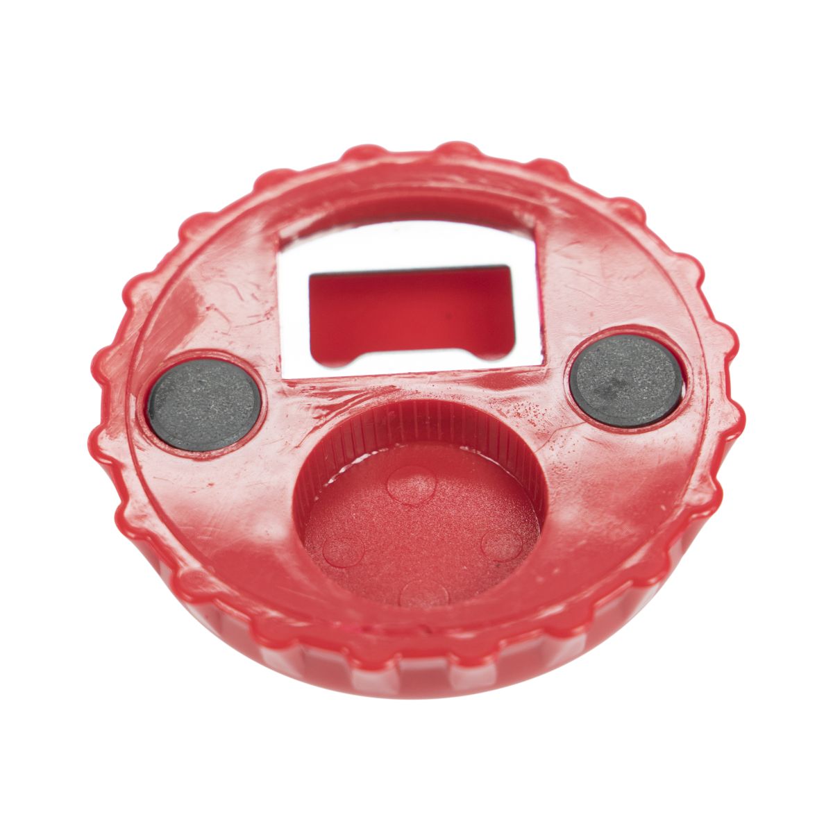 Coca Cola bottle opener Crown cap lifter Bottle opener Large Red Magnetic – View 3