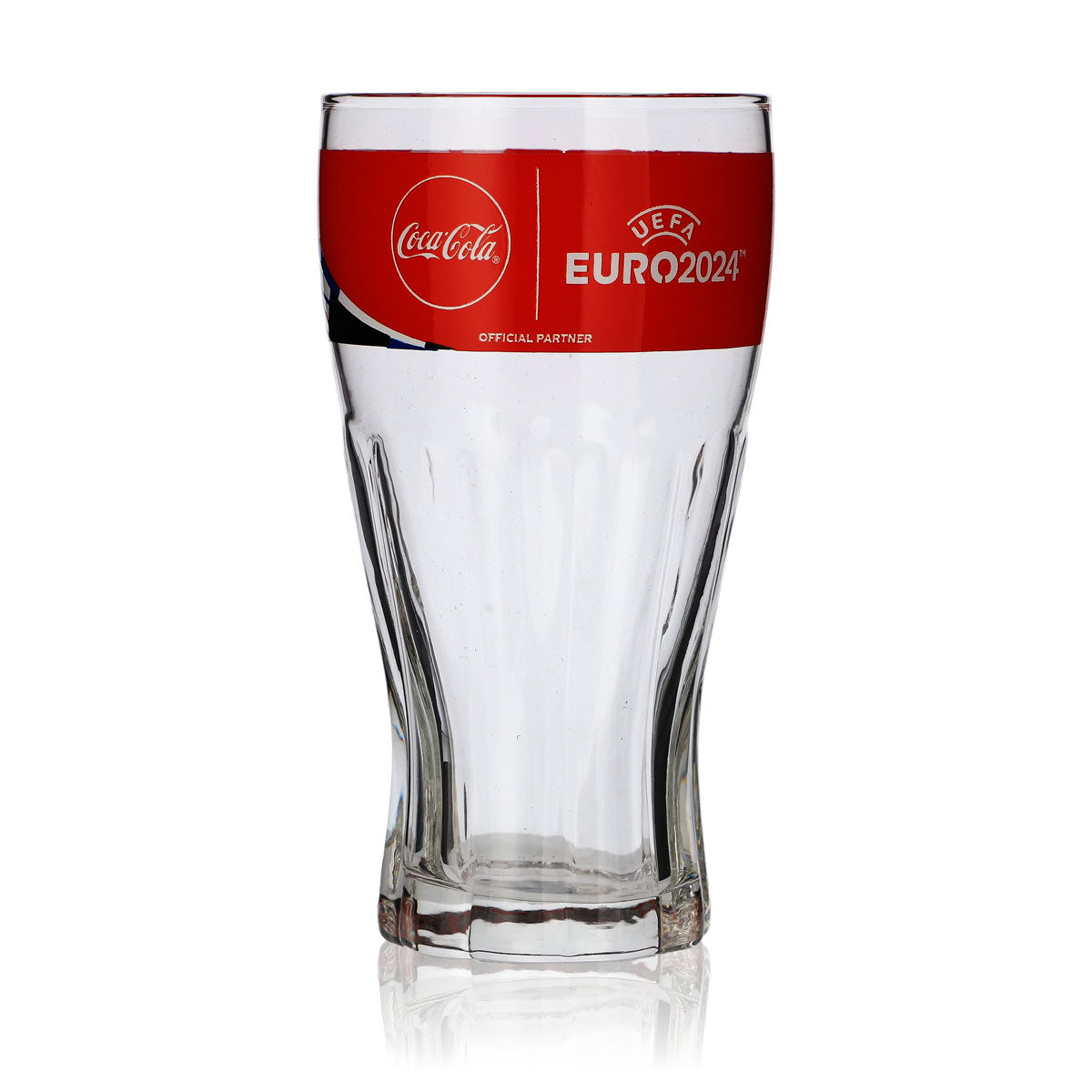Coca Cola glass 0.36 l Willi cup contour glass EURO 2024 soccer special edition 3 – View 2