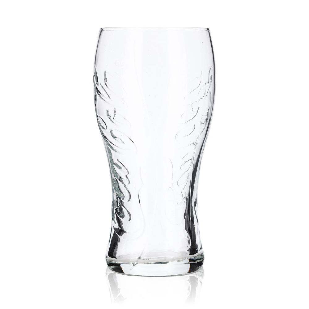 Coca Cola glass 0.3l contour glass Soft drink glass Vertical lettering